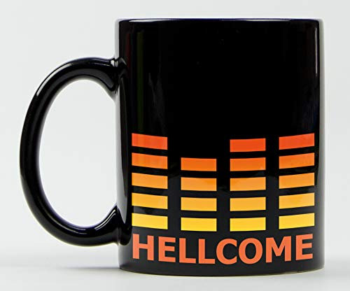 1art1 Heavy Metal Hellcome Tasse À Café Mug 9x8 cm