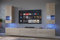Furnitech Wohnwand Wohnzimmer - Wohnzimmer Möbel mit LED RGB - 16 Farben - Hängend Wohnwand Modern - Wohnzimmer Schrankwand mit Regale und TV Schrank (Sezana AN21-18S-M3 1A)