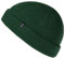 Enter the Complex® Fisherman Beanie, 100% Merino Wolle, Trawler Mütze, Fischermütze, Troyer, Ribbstrick, Damen und Herren, Dunkelgrün