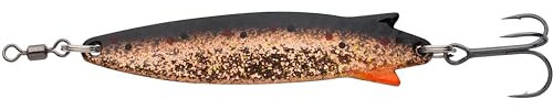 Abu Garcia Toby Spoon Señuelo de Pesca | Cuchara legendaria para Depredadores de Agua Dulce y Salada | Acción Irresistible para lucios, truchas, salmones, percas y más | Auric, 11,5 cm