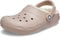 Crocs Unisex Classic Lined Clog, Mushroom Bone, 6 UK