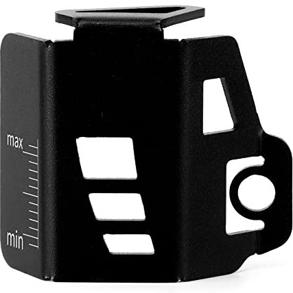 Bremsflüssigkeits-Abdeckung für Hinterradbremsflüssigkeit, kompatibel mit Z400 Z750 Z800 Z900 ZX25R Ninja 250 300 400 Ninja250 Ninja300 Ninja400 jährlich (schwarz)