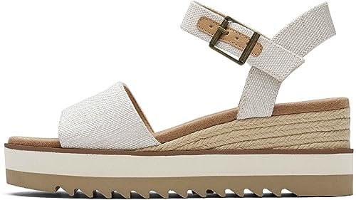 TOMS Women's Diana Slip-On Espadrille, Natural Yarn Dye, 9 UK