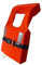 Nautica DDR srl Giubbotto salvataggio 100N certificato - Cintura Salvagente Regolabile Galleggiante Nuoto Aiuto Per salvataggio Arancione