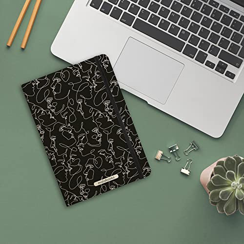 Matabooks, nachhaltige und vegane Notizbücher A5 aus Süßgraspapier, Nari, 138 Seiten, Natur, Handmade, Made in Germany (Diversity)
