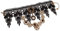 Steampunk halskette damen,Gotisch Cosplay Punk Spitze halskette Retro Zahnräder Halskette,Kostüm Kleidung Accessoires und Geschenke Mädchen Frauen