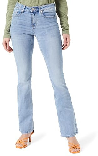 VERO MODA Vmflash Mr Flared Jeans Li371 Ga Noos Vaqueros Acampanados, Mezclilla De Color Azul Claro, XL x 32L para Mujer