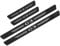 4 pièces Autocollants Protection Seuil Porte de Voiture pour Citr-oen C3 C4 C5 C6 C8 C-Elysee VTS, Accessoires de décoration de Plinthes Auto en Fibre Carbone de Anti-Rayures,C3