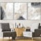 Abstrakte LeinwandBilder,Beige Kunstdruck Poster,moderne Kunst Abstrakte Poster Set,Für Wohnzimmer Wanddekoration Ungerahmt (A, 3x70x100cm, Ungerahmt)