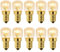 Backofenlampe E14 230V, Salzlampe E14 T22 Dimmbar, Warmweiß 2700K, 160 Lumen, Bis 300°C Hitzebeständiges, Für Backofen, Salzlampe, Grillöfen, Mikrowelle, Kühlschränke, Nähmaschine, 10 Stück
