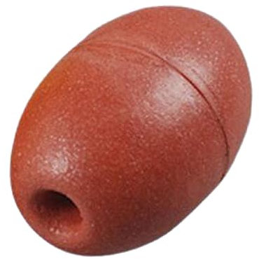 Dickly Einzelpack 6cm x 10cm Roter Kajak-Boje, Olivenförmiger Schaumstoff-Schwimmkörper für Pools und Wasseraktivitäten