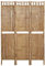 LAPOOH Paravento a 3 Pannelli in bambù 120x180 cm,Paravento per la Privacy,Paravento/Separè Decorativo per Interni/Balcone-341748