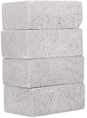 Grill Brick Block, Glass Powder, Grease Stains Cleaner, for Grill Bathtub Toilet Sink Tile Pool