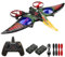 RC Pterosaurier Dinosaurier Ferngesteuertes Flugzeug - 2.4GHz Jet Fighter Quadcopter Mit 3D Flip Stunt Modell Spielzeug RFT Für Anfänger Kinder Und Erwachsene (Grün)