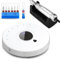 Enniewi Ponceuse à Ongles Électrique Professionnelle 35000 RPM - Multifonction Silencieuse avec Affichage LED, 7 Embouts & Bouton Pause - Machine Manucure/Pédicure pour Salon et Maison (Blanc Pur)