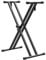 TJVNM Keyboard Stand Double Braced X Frame Music Piano Keyboard 49cm-97cm Adjustable Universal Classic Music Electronic Piano Stand with Locking Straps