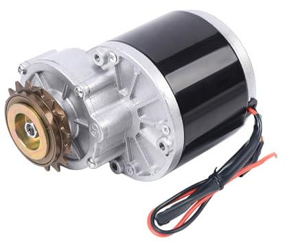 Bürstenmotor-Umbausatz, 350W Elektro Conversion Twist Kit, 36V Gebürsteter Elektromotor mit Schwungrad, Elektrofahrrad-Umrüstsatz für 16''-28'' Fahrräder