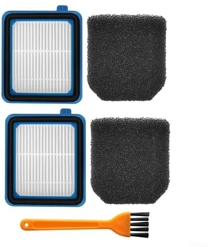 FACAIIO 2/4 juegos de filtros de repuesto para aspiradora Electrolux para Q7 Q8 WQ61 WQ71 WQ81 incluye esponjas y cepillo de limpieza