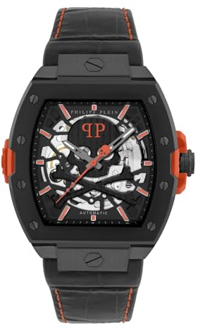 Philipp Plein Herren Analog Automatik Armbanduhr The $Keleton 2.0