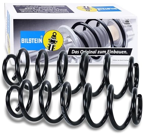 BILSTEIN 2x Fahrwerksfeder 36-134076 Hinterachse | Kompatibel mit: SEAT ALTEA, SKODA OCTAVIA II, OCTAVIA II Combi, VW GOLF VI Cabriolet, PASSAT B6
