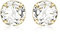 Carissima - Boucles d'oreilles - Or jaune 18 cts - Oxyde de Zirconium - 7.58.7009