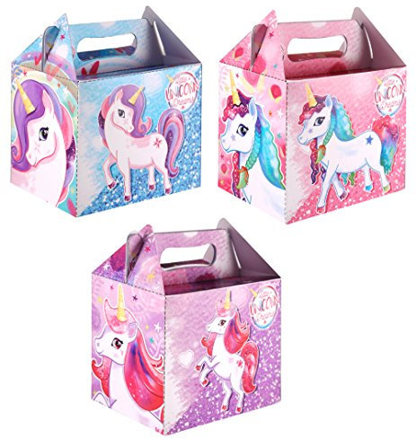 *** SUPER CUTE UNICORN PARTY FOOD BOXES *** (20Pack)