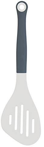 Colourworks Silicone Multi Fish Slice / Slotted Server, 29 cm (11.5) - Classic Cream