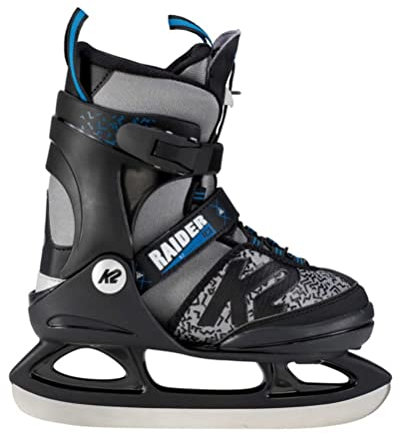 K2 Skates Jungen Schlittschuhe Raider Ice, black - grey, 25C0010.1.1.L