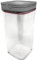 NERTHUS 1 Recipiente Hermético Cuadrado 1700 ml Air Tight Canister Square, Acero Inoxidable