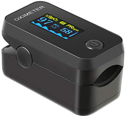ComDent Pulse Oximeter, 3 in 1 Pulse Oximeter Fingertip with SpO2 Pulse Oximeter, Pulse Rate,Heart Rate Monitor, Fast Reading, Perfect for Sports, Home, Nursing Homes