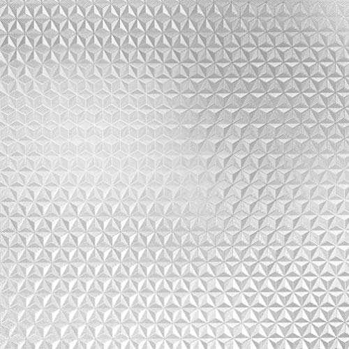 DecoHomeTextil Heimtextilmanufaktur d-c-fix Transparente Selbstklebende Folie Fensterfolie Klebefolie Glasfolie klebend Steps 45 x 200 cm - 6 0337 - Sichtschutzfolie Dekorieren Basteln Schmücken