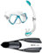 Mares Wahoo + Manta Schnorchelset (Aqua, 42/43)