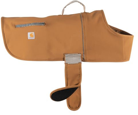 Carhartt Quick Duck Jac Hundeweste, wasserabweisend, Canvas, Braun, Größe S