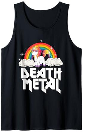 Heavy Metal Licorne Death Metal Débardeur