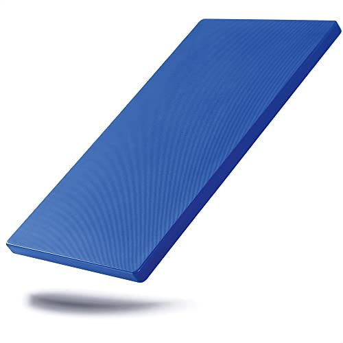 Gastronette Schneidbrett | großes Hackbrett HACCP Schneidebrett | Küchenbrett 2cm dick mit rutschhemmenden Füßen 60x40 aus Kunststoff antibakteriell Gastronomie Qualität Klingenschonend blau