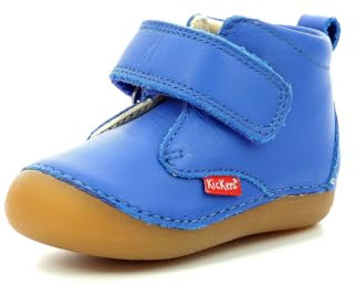 Kickers Jungen Unisex Kinder Sabio Oxford-Schuh, Blau, 19 EU