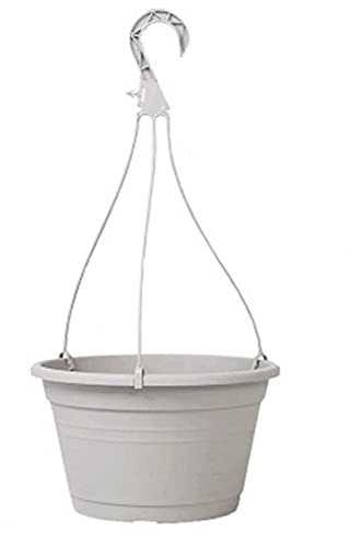 Jardiniere balcon Piles de fleurs suspendues Planches murales murales en plastique avec chaîne de crochet for jardin extérieur jardin balcon plantes planter panier Vase Pot suspendu plante interieur (