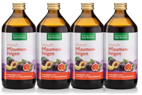 Sanct Bernhard Pflaumen-Feigen-Vitalsaft | 4 x 500 ml