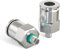 TAILONZ PNEUMATIC 304 Edelstahl-Stecker, gerade, 6 mm Rohrdurchmesser x M6-Gewinde, Push-to-Connect-Armaturen, PC6-M6, 2 Stück