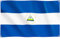 Runesol Bandera de Nicaragua, 91x152cm, 3ft x 5ft, 4 Ojales, Ojal en Cada Esquina, Nica, República de Nicaragua, Día de la Revolución, Banderas Premium, Interior, Exterior, Colores Vivos