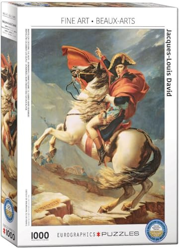 Napoleon Crossing the Alps by Jacques-Louis David