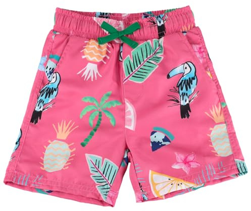 LACOFIA Maillot de Bain pour Enfants Shorts de Bain de Plage à Taille élastique pour Enfant garçons