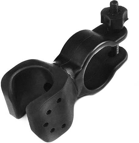 YNHIAG Bike Fork Mount Bike Headlight Bracket,Bike Front Light Extender Mount Fork Light archmount Extension,Can be rotated 360 Degrees for Adjustment, Black