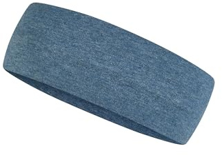 Sterntaler OCS Stirnband Melange – Weiches Baby Stirnband aus Melange Singlejersey (Bio) – Unisex Accessoire für Babys & Kleinkinder – hautsympathisch & elastisch – tintenblau, Gr. 51