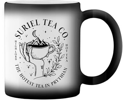 GR8Shop Suriel Tea Co Acotar Court of Thorns and Roses Black Magic Coffee Mug