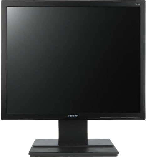 Acer V196L B 19 Class SXGA LED Monitor - 5:4 - Black