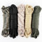 Romon Paracord 4mm, 9 Hebras Cuerda de Nylon, Cuerda Paracord 550 Cuerda Escalada, Cuerda de Paracaídas para Toldo Exterior Supervivencia Camping Tendedero, 250kg Carga de Rotura, Ejercito Verde 50m