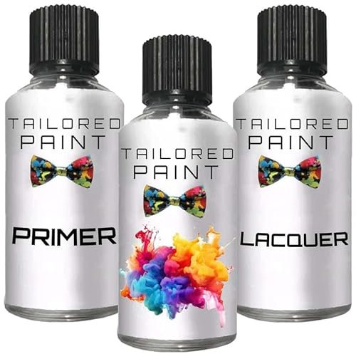 Tailored Paint Touch Up Paint Bottle Stone Chip Scratch Repair For Bmw C4P - Brooklyn Grau Metallic (Touch Up Paint, Lacquer + Primer)