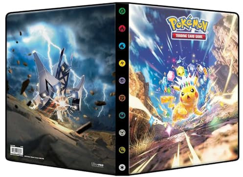 Pikachu & Briduradon | Sammel-Album A4 für 252 Karten | Pokemon