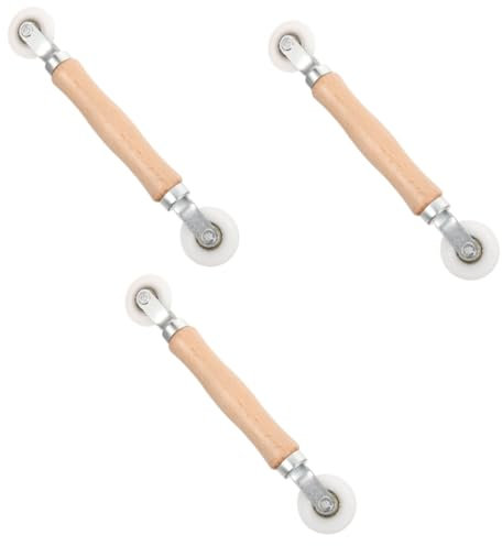 DOITOOL 3st Tür- Und Fensterandruckrolle Netz Bildschirminstallationstool Bildschirmbandreparatur Garagentor Austausch Der Terrassentür Reparaturset Für Maschensiebe Siebwalze Nylon